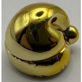   10164 | Chrome Gold Minifigure, Headgear Cap, Santa | Custom Chrome by Bubul