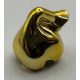 10169 Chrome Gold Minifig, Utensil Sack / Bag with Handle 10169 or 17833 Custom Chromed by Bubul