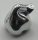 Chrome Silver Minifig, Utensil Sack / Bag with Handle  Part: 10169 or 17833 Custom Chromed by Bubul