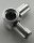 Chrome Silver Technic, Axle and Pin Connector Hub with 2 Perpendicular Axles 10197  Custom Chromed by BUBUL