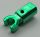 11090, 44783 | Chrome Green Bar Holder with Clip | Custom Chromed by BUBUL