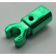 11090, 44783 | Chrome Green Bar Holder with Clip | Custom Chromed by BUBUL
