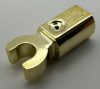 11090, 44873 | Chrome Gold Bar Holder with Clip | Custom Chromed by BUBUL