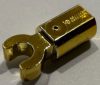 11090, 44873 | Chrome Gold Bar Holder with Clip | Custom Chromed by BUBUL