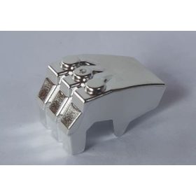   11092 | Chrome Silver Hand Gorilla Fist (fits Minifigure Hand) | Custom Chromed by BUBUL