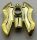 11096 Chrome GOLD Minifigure, Weapon Axe Head, Twin Bladed Custom Chromed by BUBUL