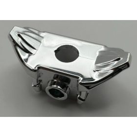   11097 | Chrome Silver Minifig, Armor Shoulder Pads with Front Stud and 2 Back Studs | Custom Chromed by BUBUL