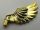 11100 | Chrome Gold Minifig, Wing Feathered | Custom Chromed by BUBUL