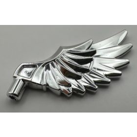   11100 | Chrome Silver Minifig, Wing Feathered | Custom Chromed by BUBUL