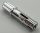 11214 Chrome Silver Technic, Axle 1 with Pin 3L with Friction Ridges Lengthwise Custom Chromed by BUBUL
