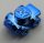 11253, 18747 | Chrome Blue Minifig, Footgear Roller Skate | Custom Chromed by BUBUL