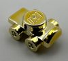 11253, 18747 | Chrome Gold Minifig, Footgear Roller Skate | Custom Chromed by BUBUL