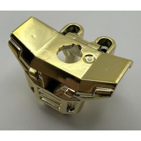   11260 | Chrome Gold Minifigure Armor Space with Square Shoulder Protection | Custom Chromed by BUBUL