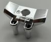 11260 | Chrome Silver Minifigure Armor Space with Square Shoulder Protection | Custom Chromed by BUBUL