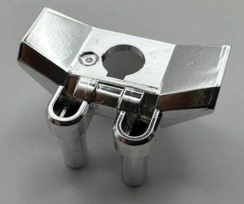 11260 | Chrome Silver Minifigure Armor Space with Square Shoulder Protection | Custom Chromed by BUBUL