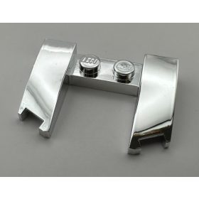   11291 | Wedge 3 x 4 x 2/3 Curved with Cutout Alternate Item No: 31584 | Custom Chromed by Bubul