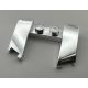 11291 | Wedge 3 x 4 x 2/3 Curved with Cutout Alternate Item No: 31584 | Custom Chromed by Bubul