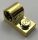 11458 Chrome Gold Plate, Modified 1 x 2 with Pin Hole on Top  Custom Chromed by BUBUL