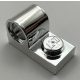 Chrome Silver Plate, Modified 1 x 2 with Pin Hole on Top  11458 Custom Chromed by BUBUL