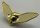 11599 | Chrome Gold Minifigure Wings with Neck Bracket | Custom Chromed by Bubul