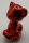 11602 | Chrome RED Cat, Friends / Elves, Sitting | Custom Chromed by BUBUL