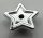11609 Chrome Silver Plate, Round 1 x 1 with Star and Small Pin Hole or 3498  28619  Custom Chromed by Bubul