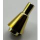11610 | Chrome Gold Ice Cream Cone | Custom Chromed by BUBUL