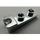 14418 Chrome Silver Plate, Modified 1 x 2 with Small Towball Socket on End 14418 Custom Chromed by BUBUL