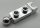 14419 | Plate, Modified 1 x 2 with Tow Ball and Small Tow Ball Socket on Ends | Custom Chromed by Bubul