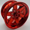 15038 Chrome-RED Wheel 56mm D. x 34mm Technic Racing Medium, 6 Pin Holes or 51150 Custom chromed by Bubul