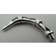 15064 | Chrome SilverAppendage Bony Small with Bar End (Leg / Rib / Tail) | Custom Chromed by Bubul
