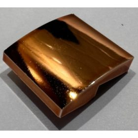   15068 Chrome CopperE Slope, Curved 2 x 2 No Studs Custom Chromed by BUBUL
