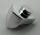 15070 Chrome Silver Plate, Modified 1 x 1 with Tooth Vertical Custom chromed by Bubul