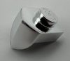 15070 Chrome Silver Plate, Modified 1 x 1 with Tooth Vertical Custom chromed by Bubul