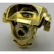 15339 | Chrome Gold Minifigure Armor Breastplate with Shoulder Pads and Front Stud | Custom Chromed by BUBUL