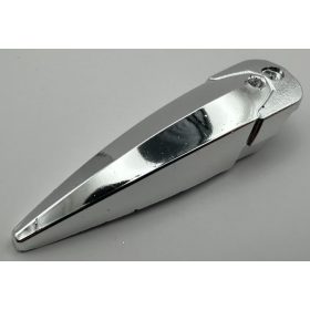   15362 | Chrome Silver Hero Factory Weapon - Blade, Wide, Curved | Custom Chromed by BUBUL