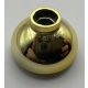 15395 | Chrome Gold Brick, Round 2 x 2 Dome Bottom | Custom Chromed By BUBUL