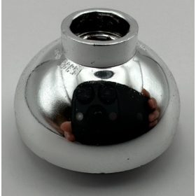   15395 | Chrome Silver Brick, Round 2 x 2 Dome Bottom | Custom Chromed By BUBUL