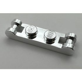   18649 Chrome Silver Plate, Modified 1 x 2 with Handles on Ends  Custom Chromed by BUBUL