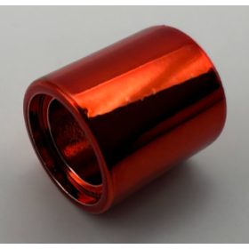   18654 Chrome RED Technic, Pin Connector Round 1L 18654 Custom Chromed by BUBUL