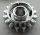 18946 Chrome Silver Technic, Gear 16 Tooth with Clutch on Both Sides  chromed by Bubul