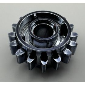   18946 Chrome TITAN Technic, Gear 16 Tooth with Clutch on Both Sides  chromed by Bubul
