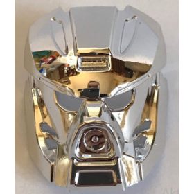   19052 | Chrome Silver Bionicle Mask of Fire | Custom Chromed by BUBUL