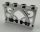 19121 | Chrome Silver Fence 1 x 4 x 2 Ornamental with 4 Studs | Custom Chromed by BUBUL