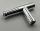 194 Chrome Silver Minifig, Utensil Hose Nozzle Simple  194  Custom chromed by BUBUL