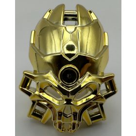  20251 | Chrome Gold Bionicle Mask Skull Spider | Custom Chromed by BUBUL