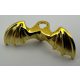 20608, 76431 | Chrome Gold Minifigure Wings Gargoyle | Custom Chromed by BUBUL
