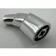 2142 | Chrome Silver Dragon Tail / Horn Section Stepped | Custom chromed by Bubul