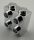 22885 | Chrome Silver Brick, Modified 1 x 2 x 1 2/3 with Studs on 1 Side | Custom Chromed by BUBUL