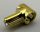 22961 | Chrome Gold Technic, Axle and Pin Connector Hub with 1 Axle | Custom Chromed by BUBUL